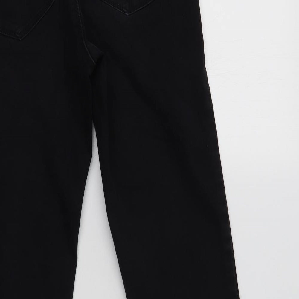 Primark Womens Black  Cotton Jegging Jeans Size 12 L30 in Regular