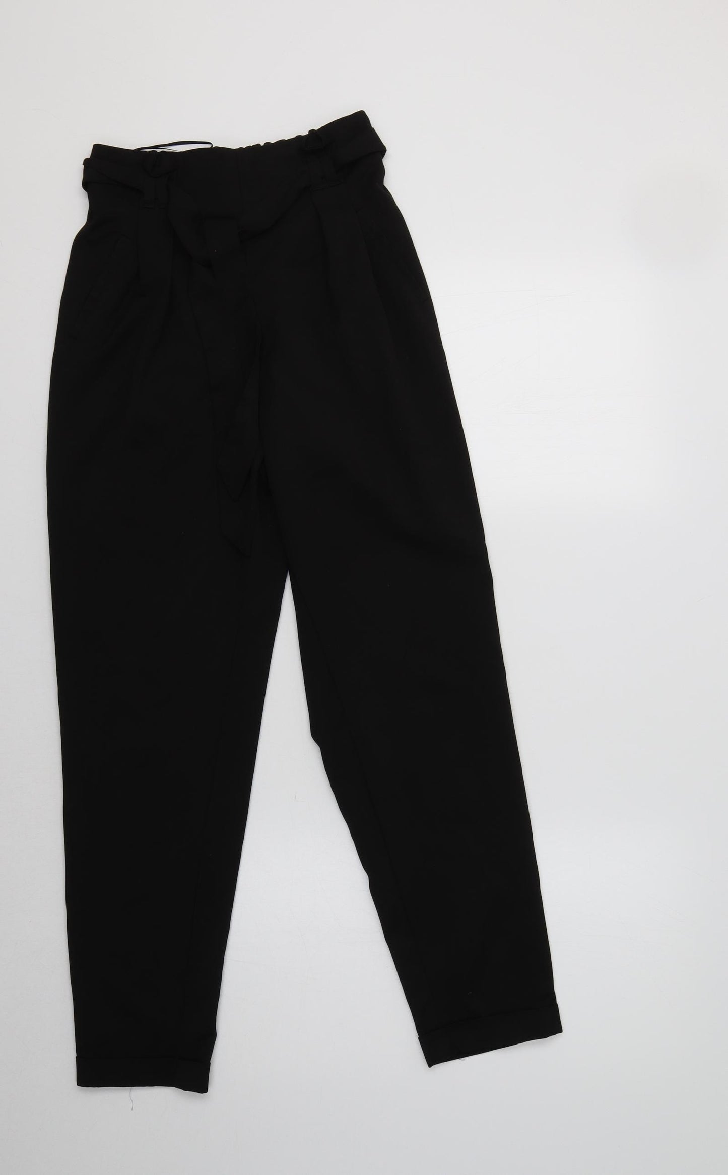 Primark Womens Black  Polyester Dress Pants Trousers Size 6 L30 in Regular