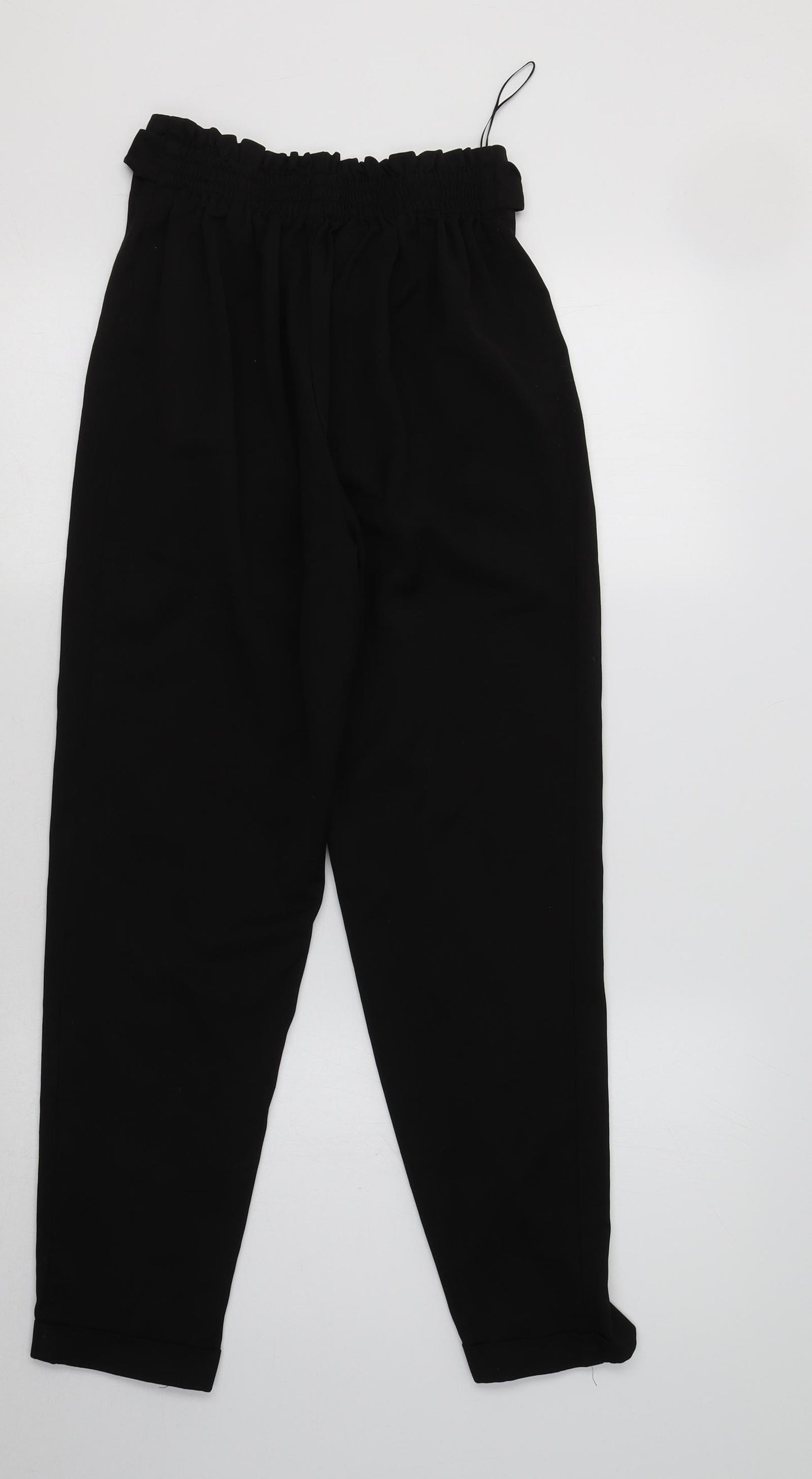 Primark Womens Black  Polyester Dress Pants Trousers Size 6 L30 in Regular