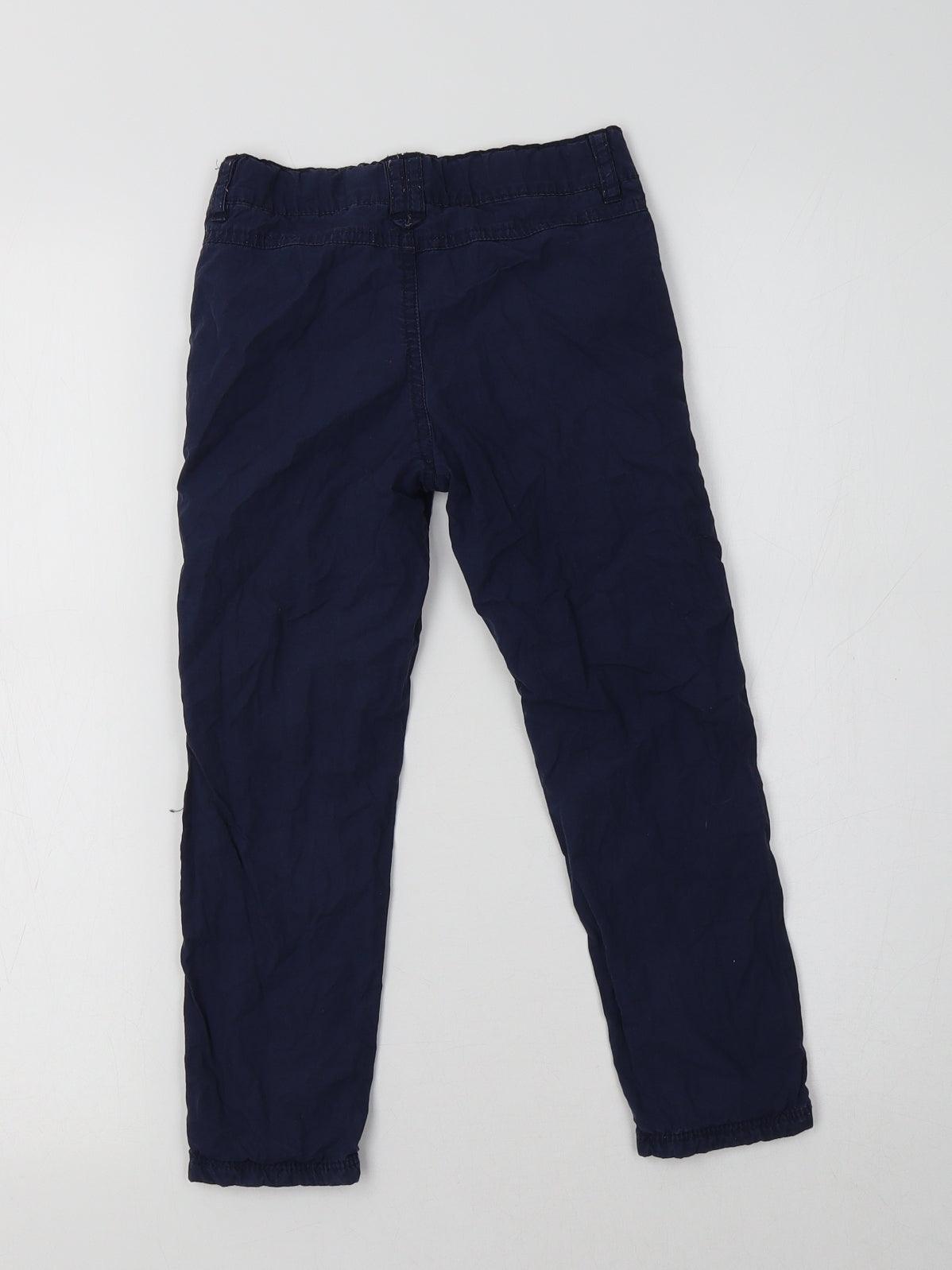 Mitch & Boys Blue  Cotton Cargo Trousers Size 5 Years  Regular