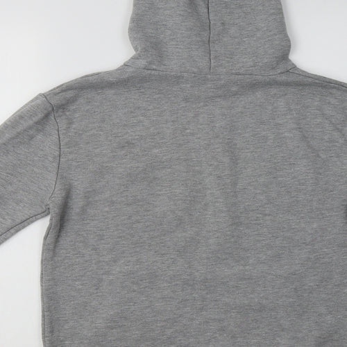 Primark Girls Grey  Cotton Pullover Hoodie Size 13-14 Years   - London