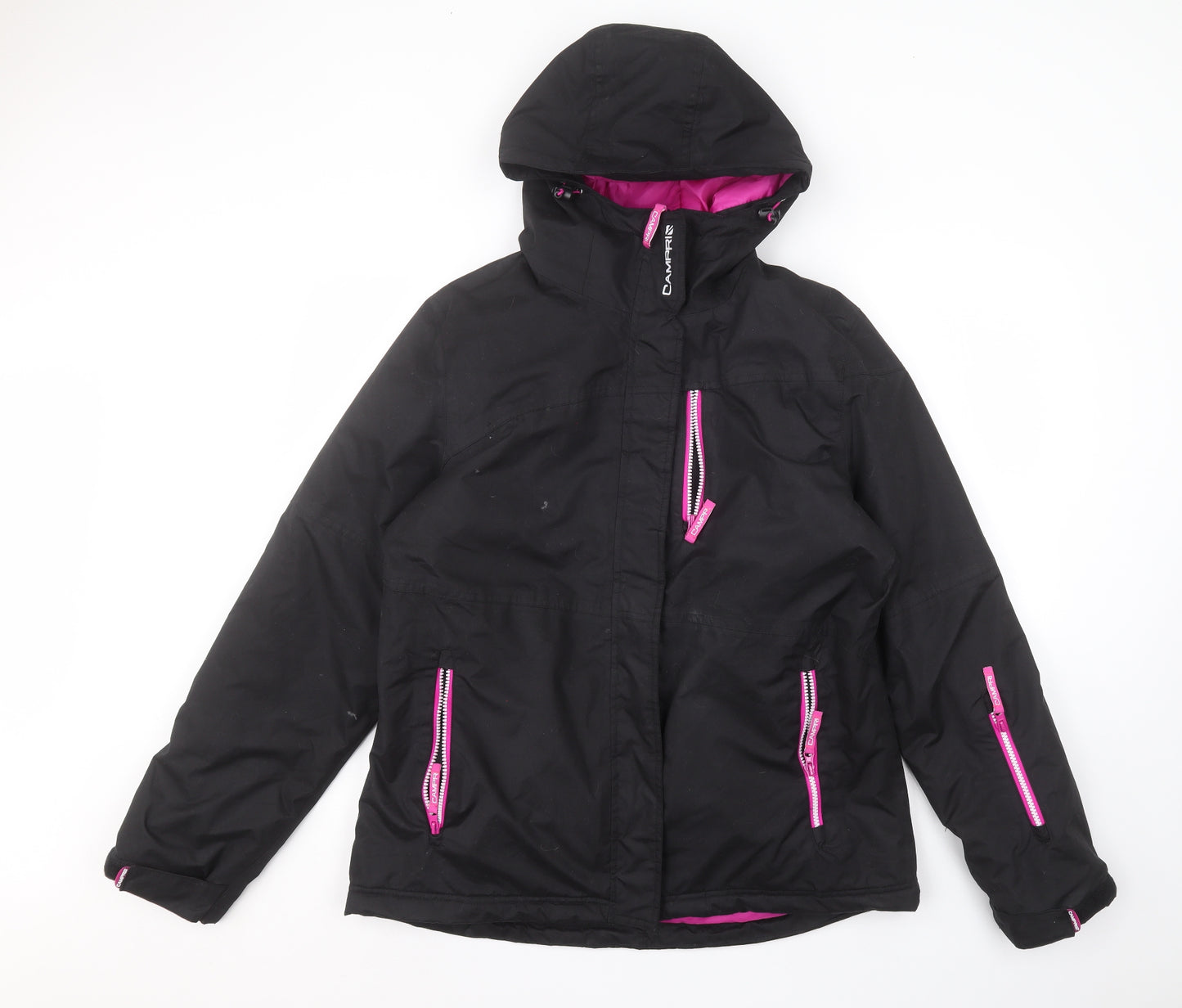 Camprio Womens Black   Parka Coat Size 16