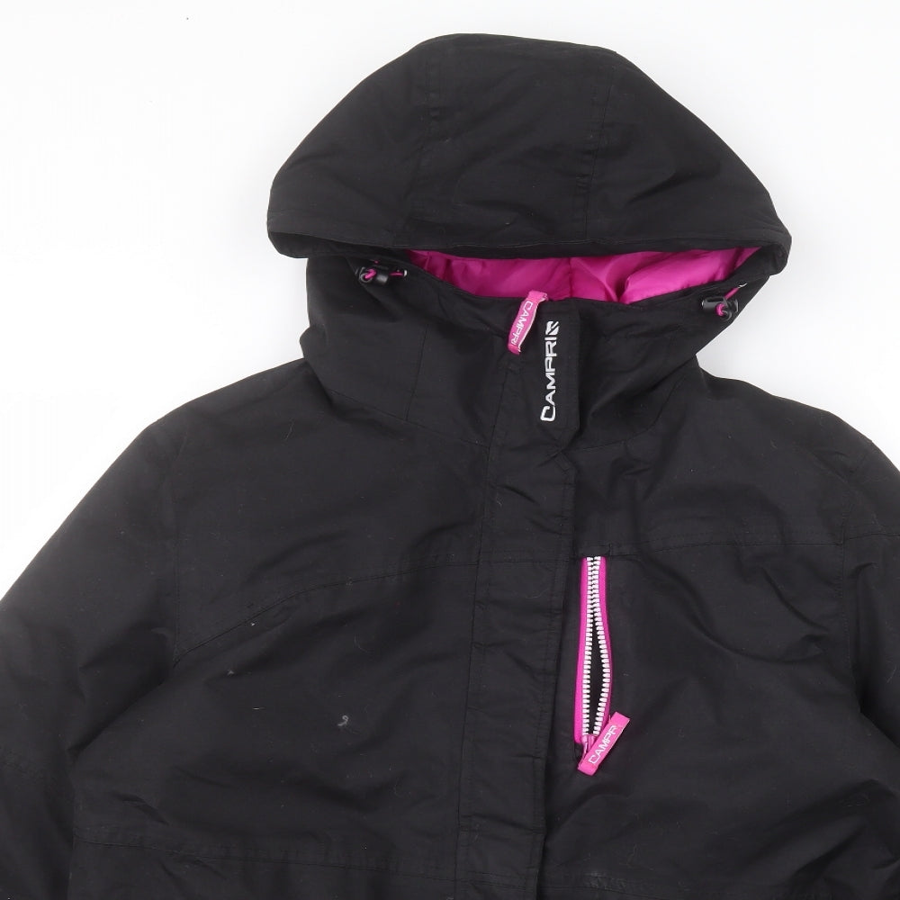 Camprio Womens Black   Parka Coat Size 16