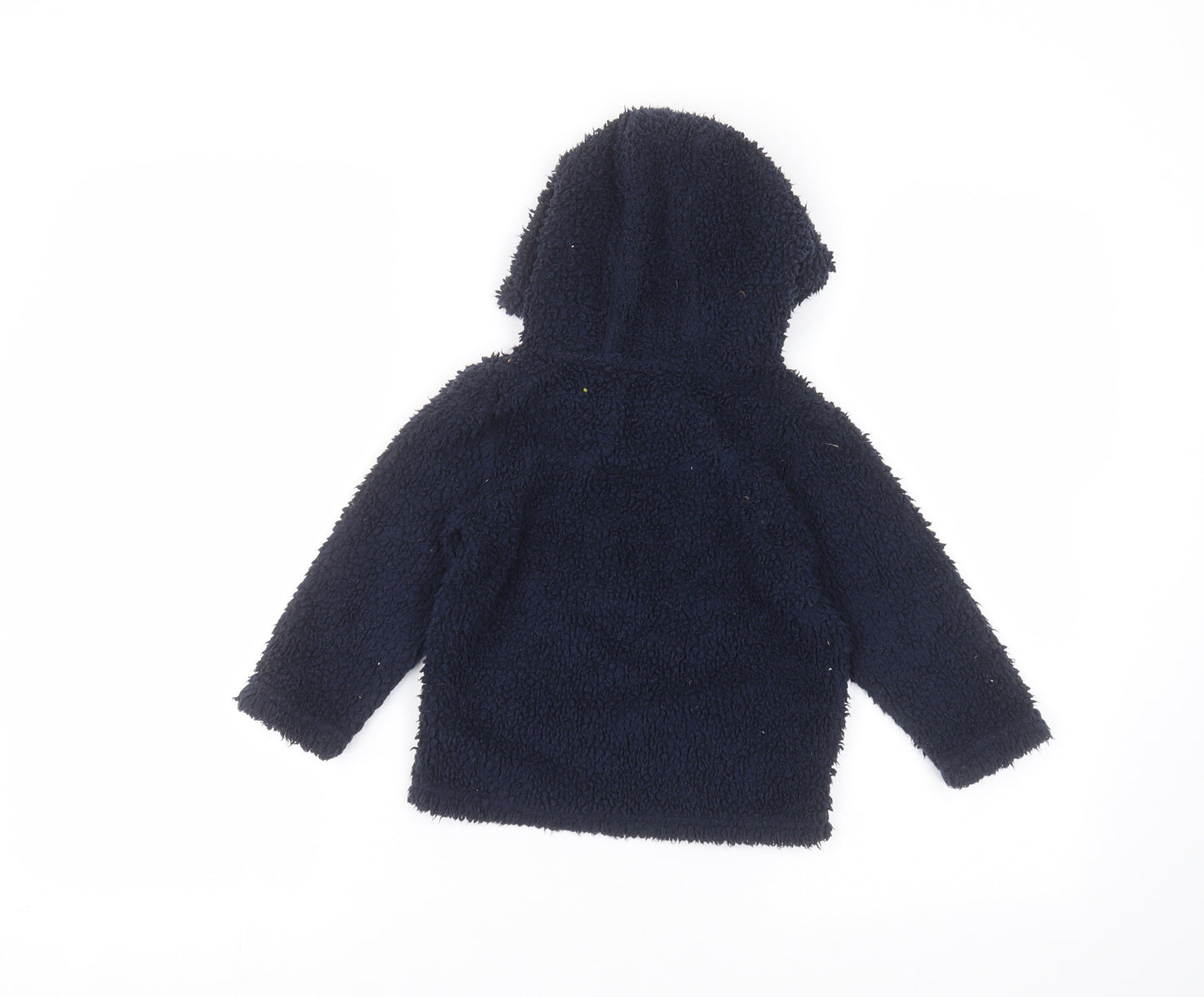 F&F Boys Blue  Polyester Pullover Hoodie Size 2-3 Years