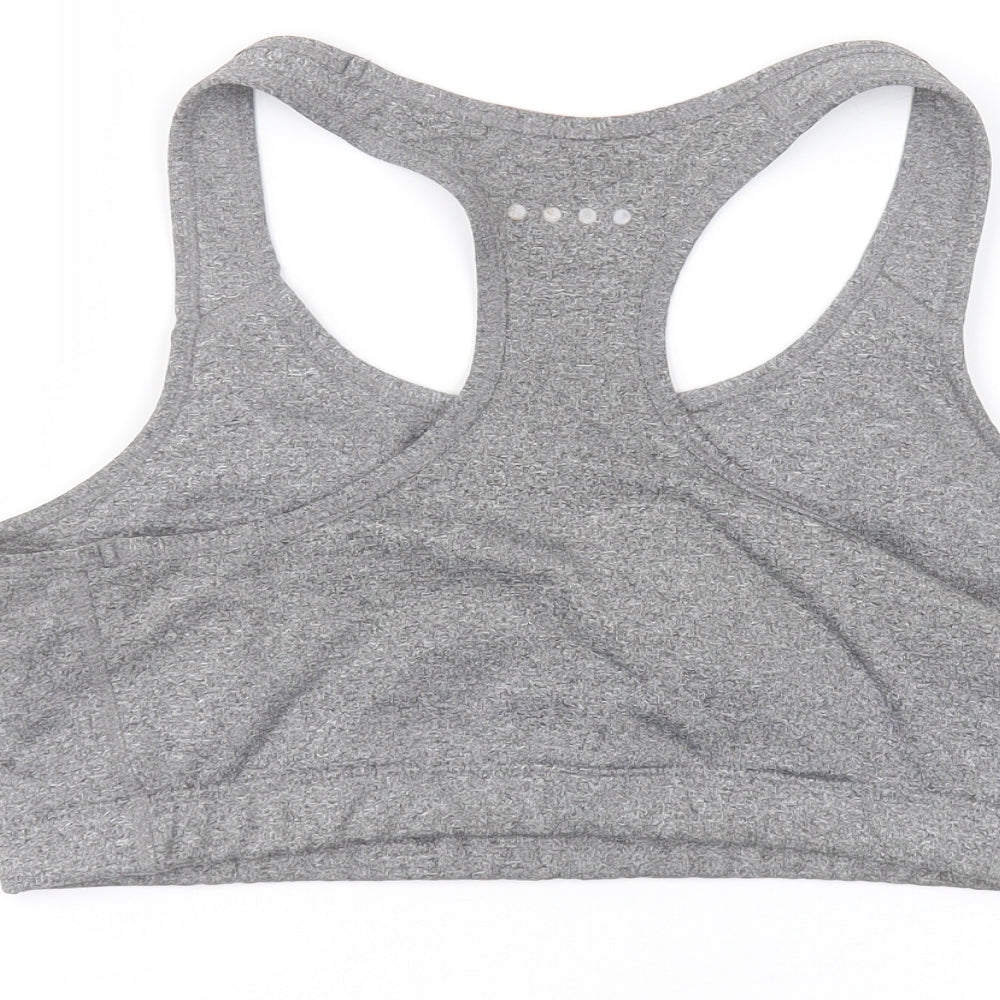 Matalan Womens Grey  Polyester Cropped Tank Size L