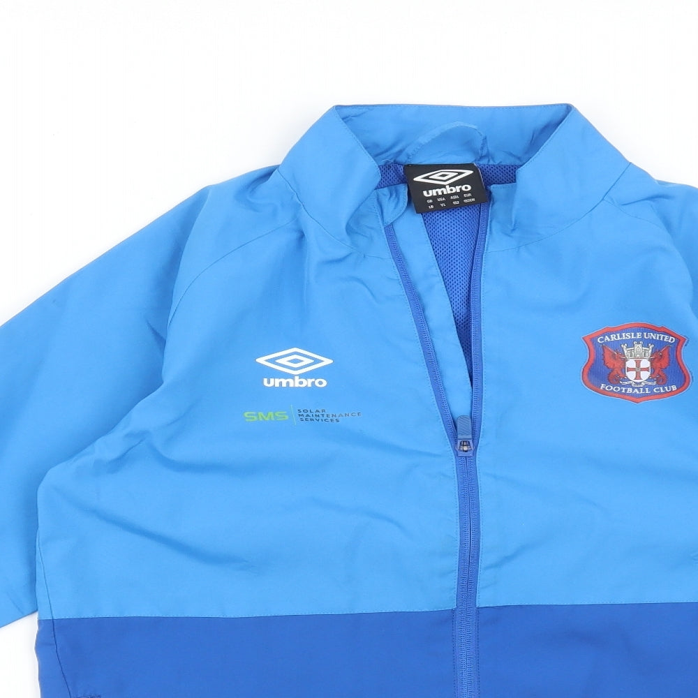 Umbro Boys Blue   Jacket  Size L