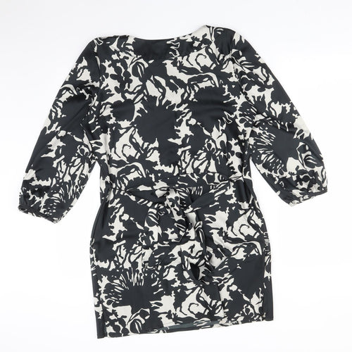 George Womens Multicoloured Floral Polyester A-Line  Size 12