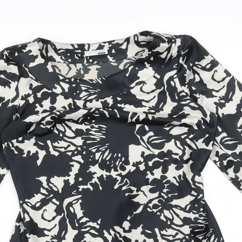 George Womens Multicoloured Floral Polyester A-Line  Size 12