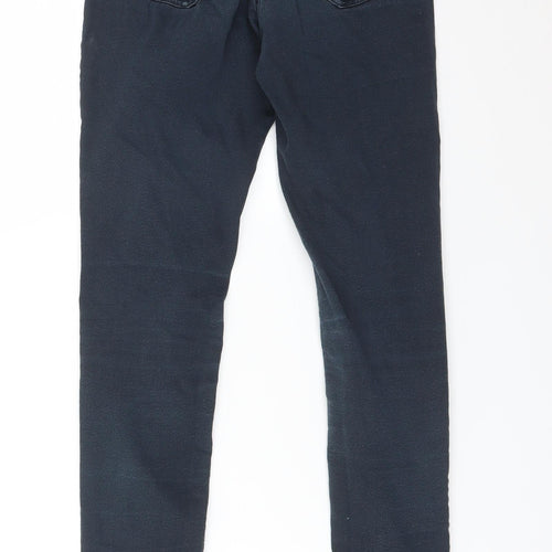 H&M Womens Blue  Cotton Jegging Jeans Size 6 L28 in Regular