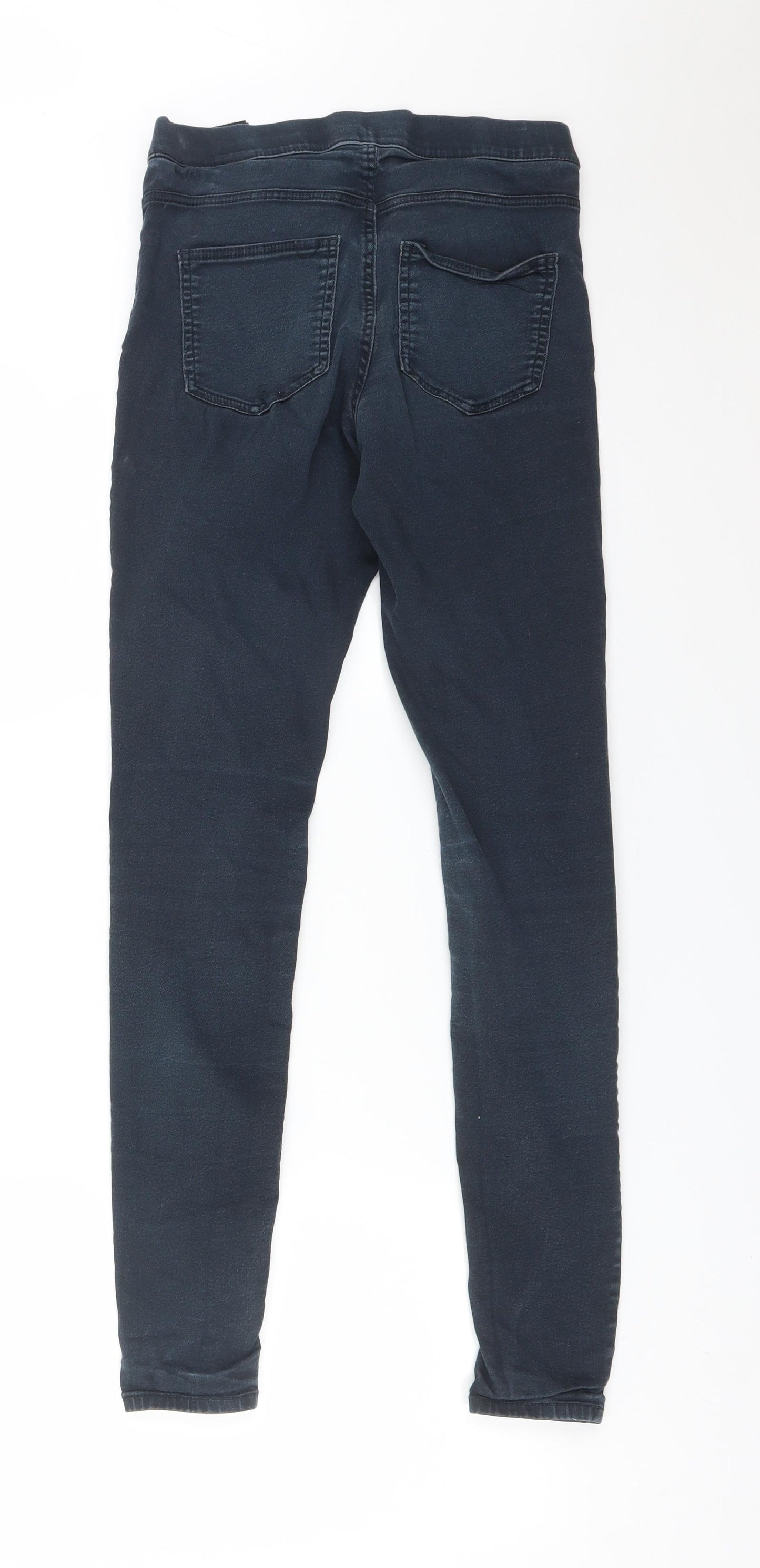 H&M Womens Blue  Cotton Jegging Jeans Size 6 L28 in Regular