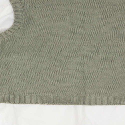 Primark Mens Beige Roll Neck  Acrylic Pullover Jumper Size M