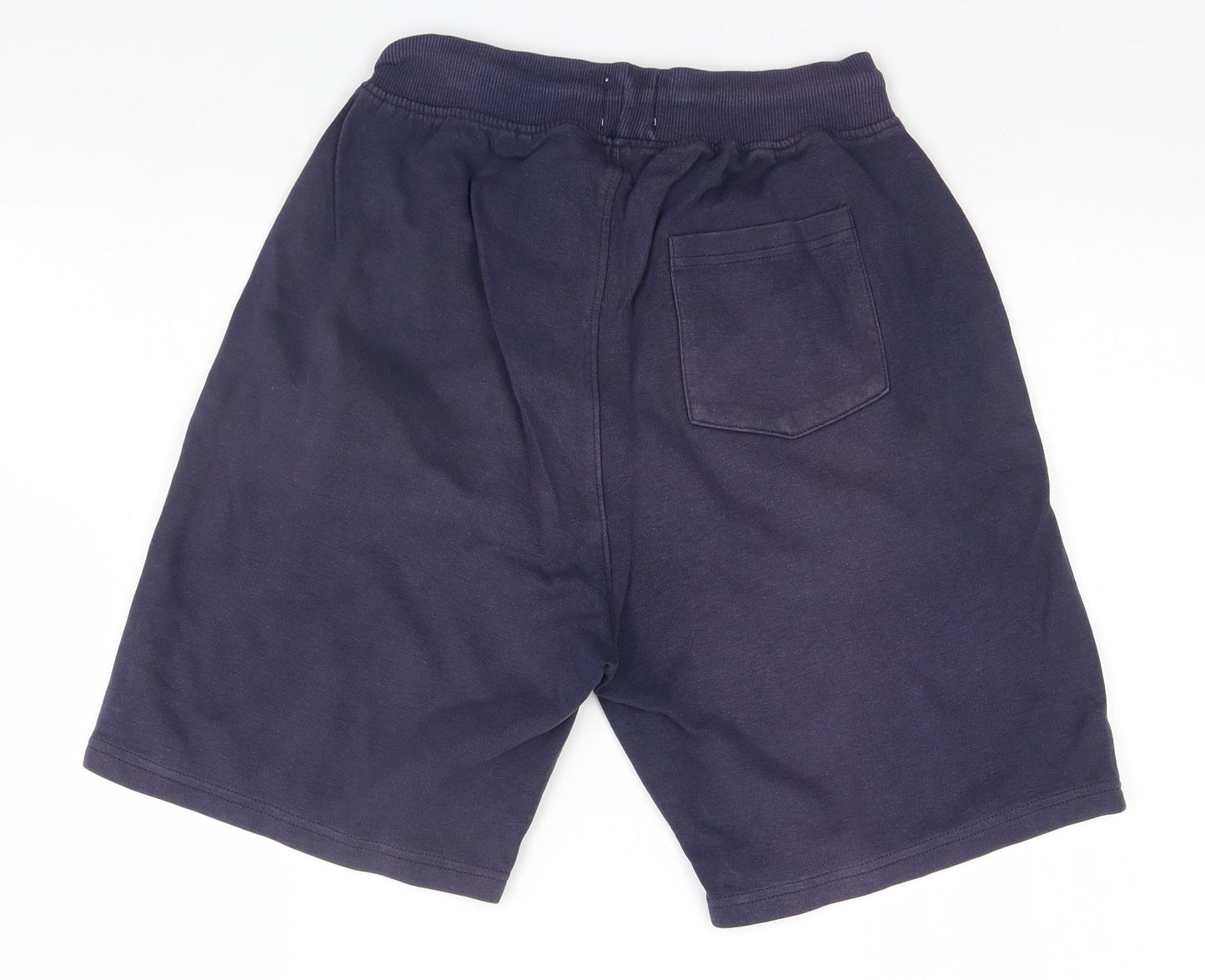Cedar Wood State Mens Blue  Cotton Sweat Shorts Size M L7 in Regular