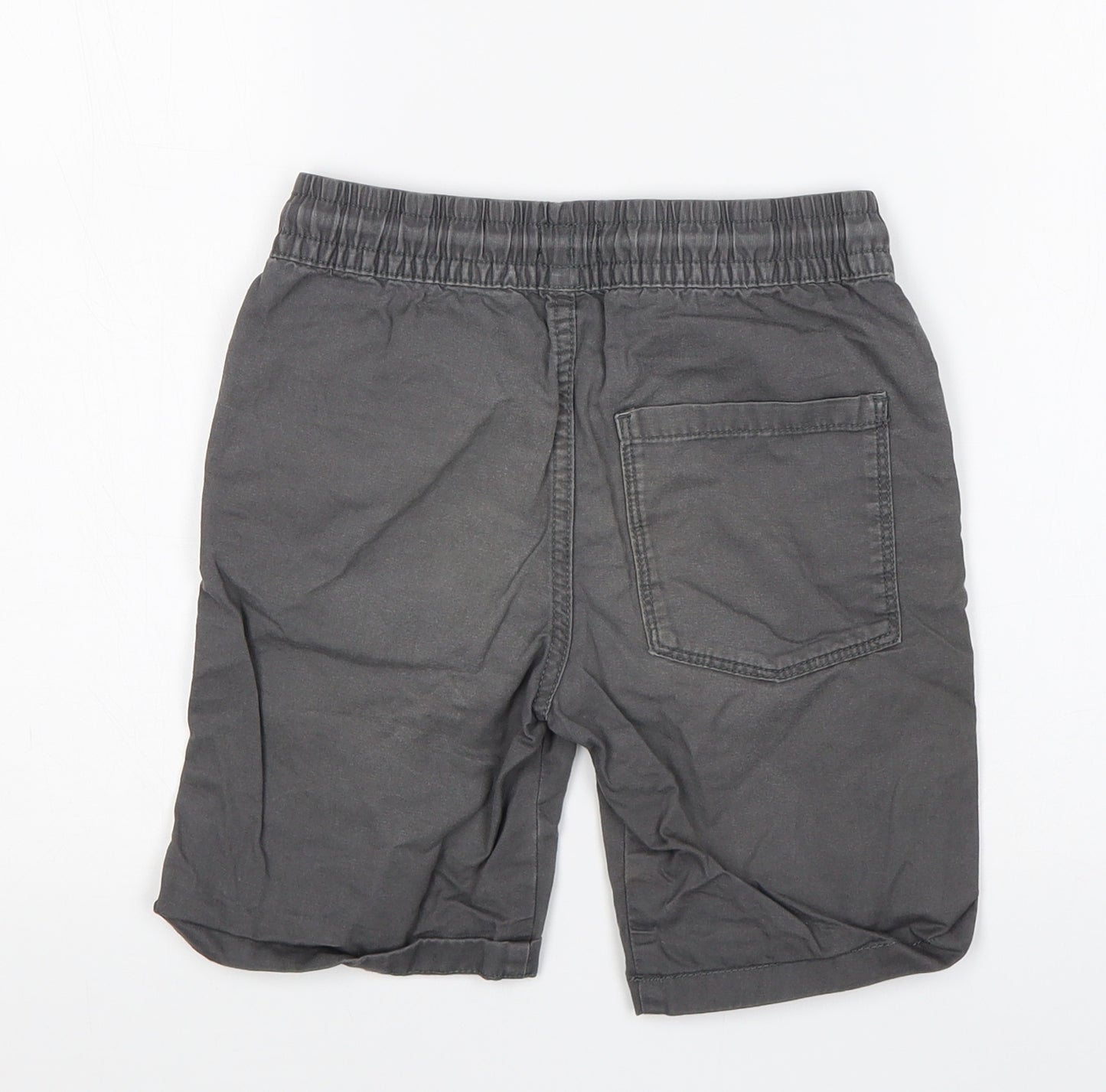 F&F Boys Grey  Cotton Chino Shorts Size 6-7 Years  Regular