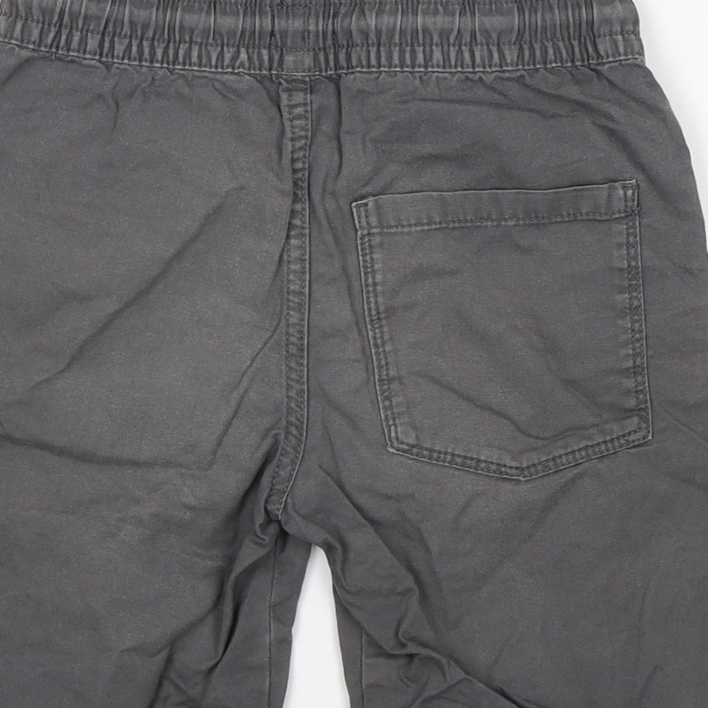 F&F Boys Grey  Cotton Chino Shorts Size 6-7 Years  Regular