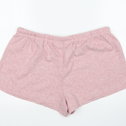 Primark Womens Pink  Polyester  Sleep Shorts Size M