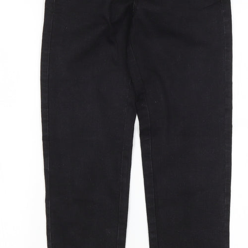 Dorothy Perkins Womens Black  Cotton Skinny Jeans Size 6 L26 in Regular