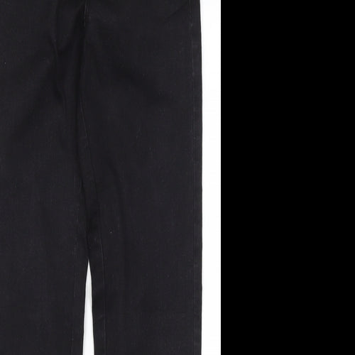 Dorothy Perkins Womens Black  Cotton Skinny Jeans Size 6 L26 in Regular