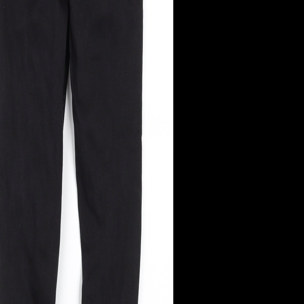 New Look Womens Black  Cotton Skinny Jeans Size 6 L25.5 in Regular