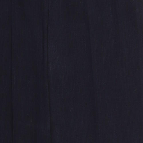 Taifun Womens Blue  Polyester Trousers  Size 14 L31 in Regular