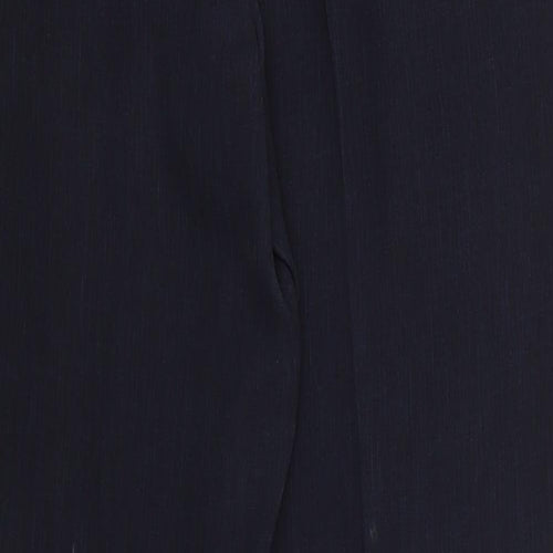 Taifun Womens Blue  Polyester Trousers  Size 14 L31 in Regular