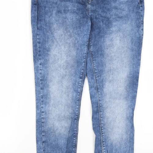 Only Womens Blue  Cotton Skinny Jeans Size 31 in L27 in Regular