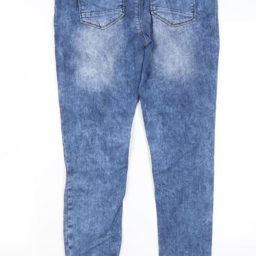Only Womens Blue  Cotton Skinny Jeans Size 31 in L27 in Regular