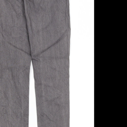 Janina Womens Grey  Cotton Skinny Jeans Size 8 L27 in Regular
