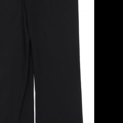 AMARANTO Womens Black  Polyester Dress Pants Trousers Size 12 L29.5 in Regular