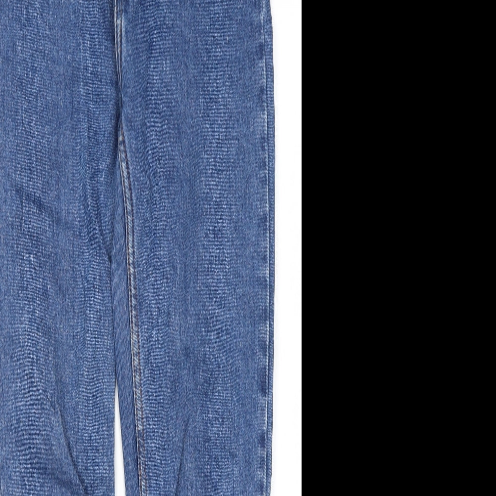 Denim Co Womens Blue  Cotton Mom Jeans Size 8 L26 in Regular