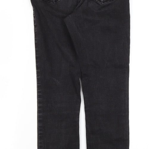 Denim Co Womens Black  Cotton Skinny Jeans Size 10 L27 in Regular