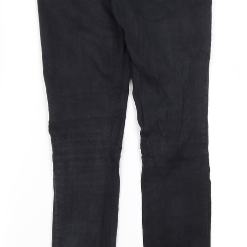 Dr Denim Womens Black  Cotton Skinny Jeans Size S L30.5 in Regular