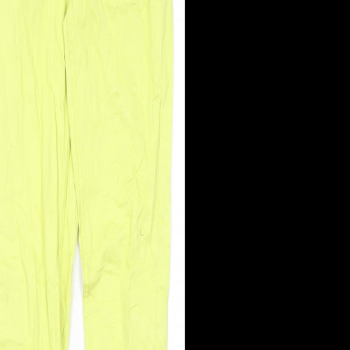 Pieces Womens Yellow  Cotton Skinny Jeans Size XS L28 in Regular