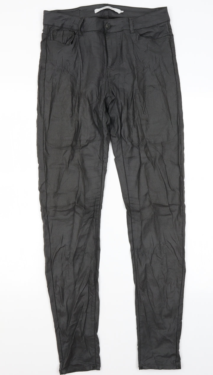 VERO MODA Womens Grey  Viscose Trousers  Size M L31 in Regular
