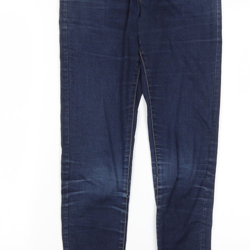 Denim Co Womens Blue  Cotton Skinny Jeans Size 8 L29 in Regular