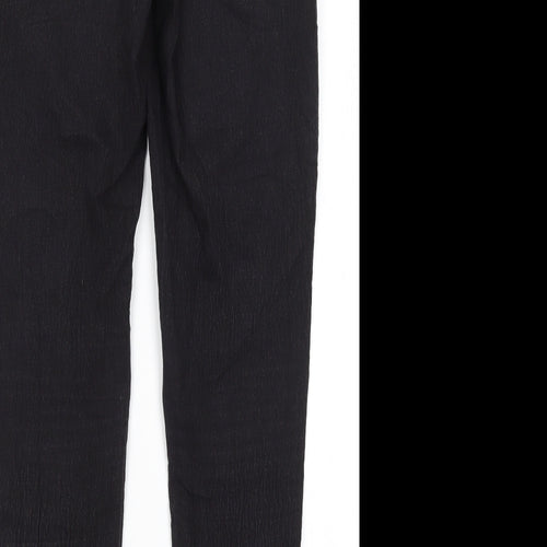 Denim Co Womens Black  Cotton Jegging Jeans Size 14 L29 in Regular