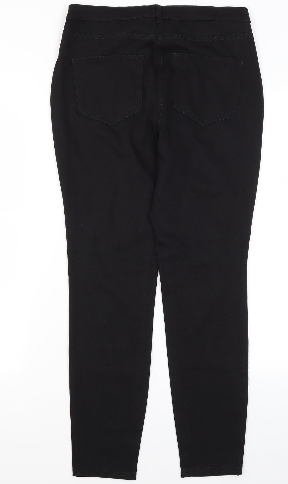 NEXT Womens Black  Cotton Jegging Jeans Size 12 L26.5 in Regular
