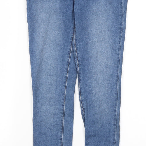 Denim Co Womens Blue  Cotton Skinny Jeans Size 10 L25 in Regular