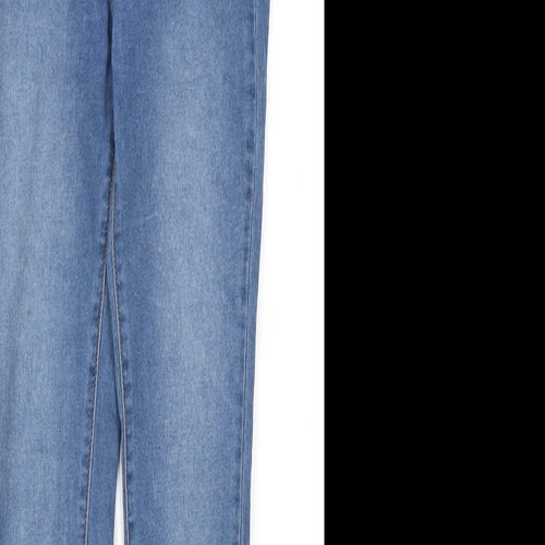 Denim Co Womens Blue  Cotton Skinny Jeans Size 10 L25 in Regular