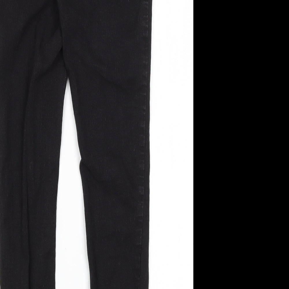 Denim Co Womens Black  Cotton Jegging Jeans Size 12 L27 in Regular