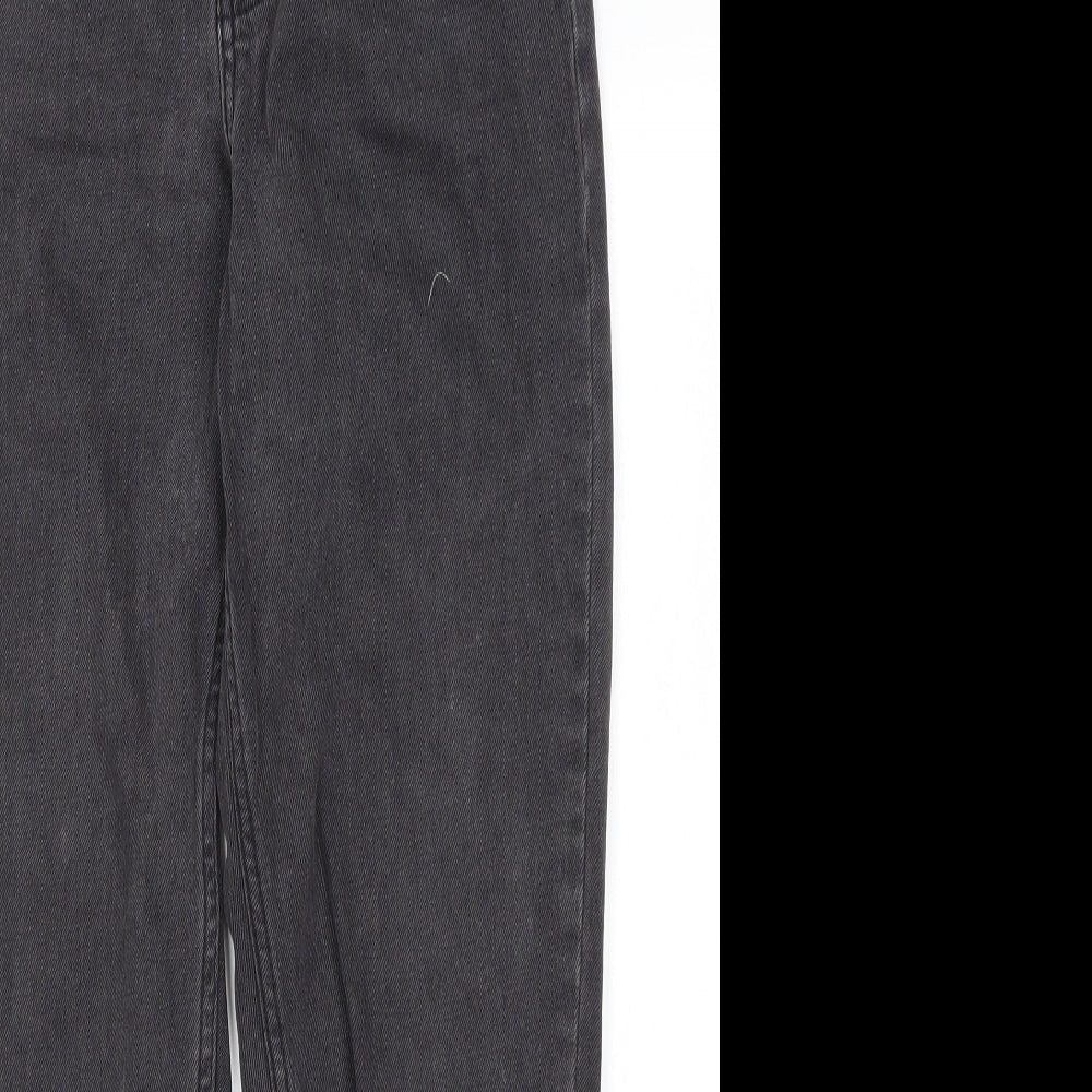 Denim Co Womens Grey  Cotton Mom Jeans Size 8 L27 in Regular