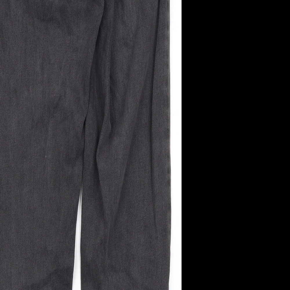 Denim Co Womens Grey  Cotton Mom Jeans Size 8 L27 in Regular