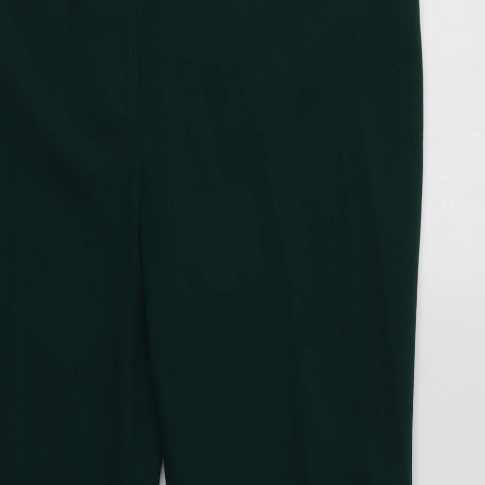 Papaya Womens Green  Polyester Dress Pants Trousers Size 16 L30 in Regular