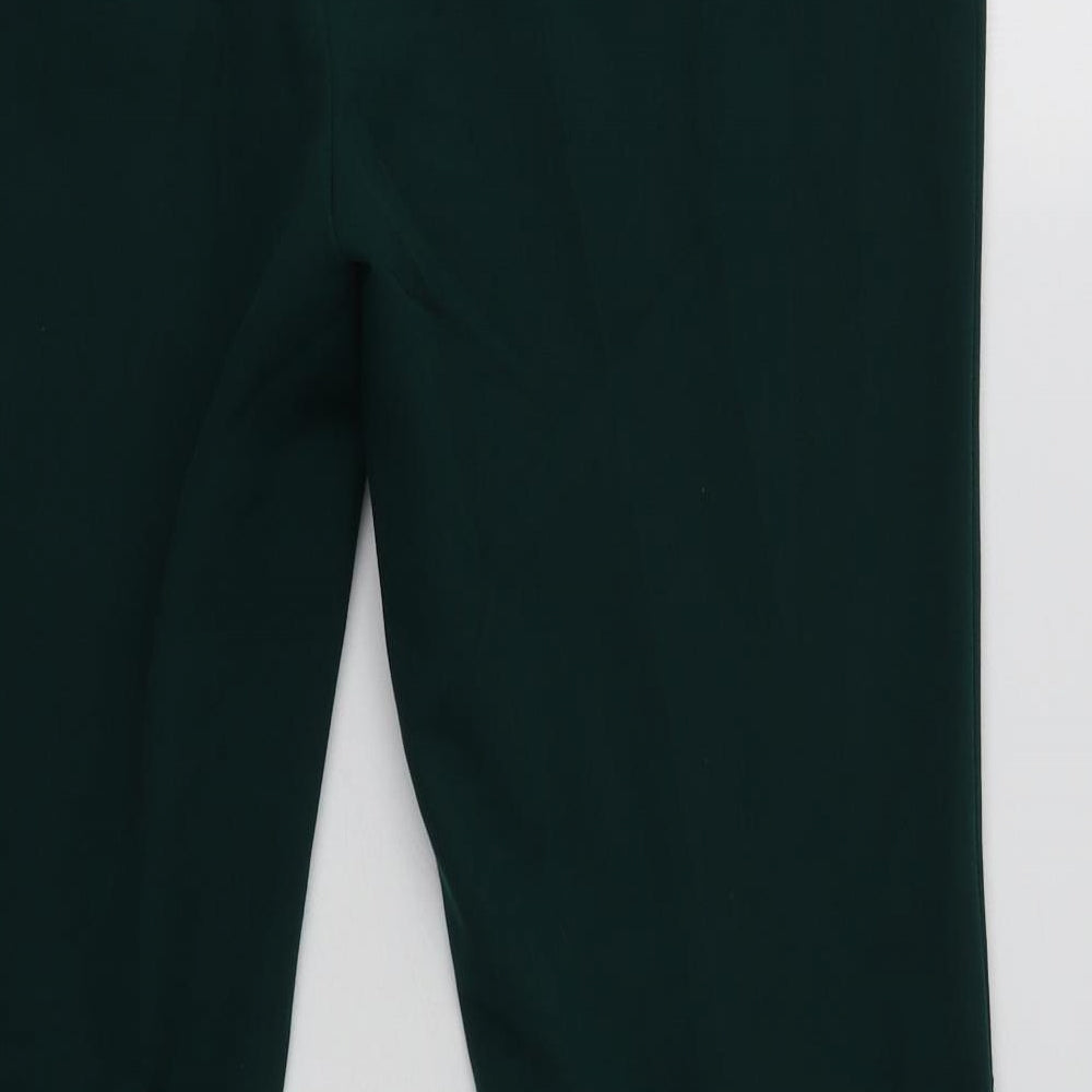 Papaya Womens Green  Polyester Dress Pants Trousers Size 16 L30 in Regular