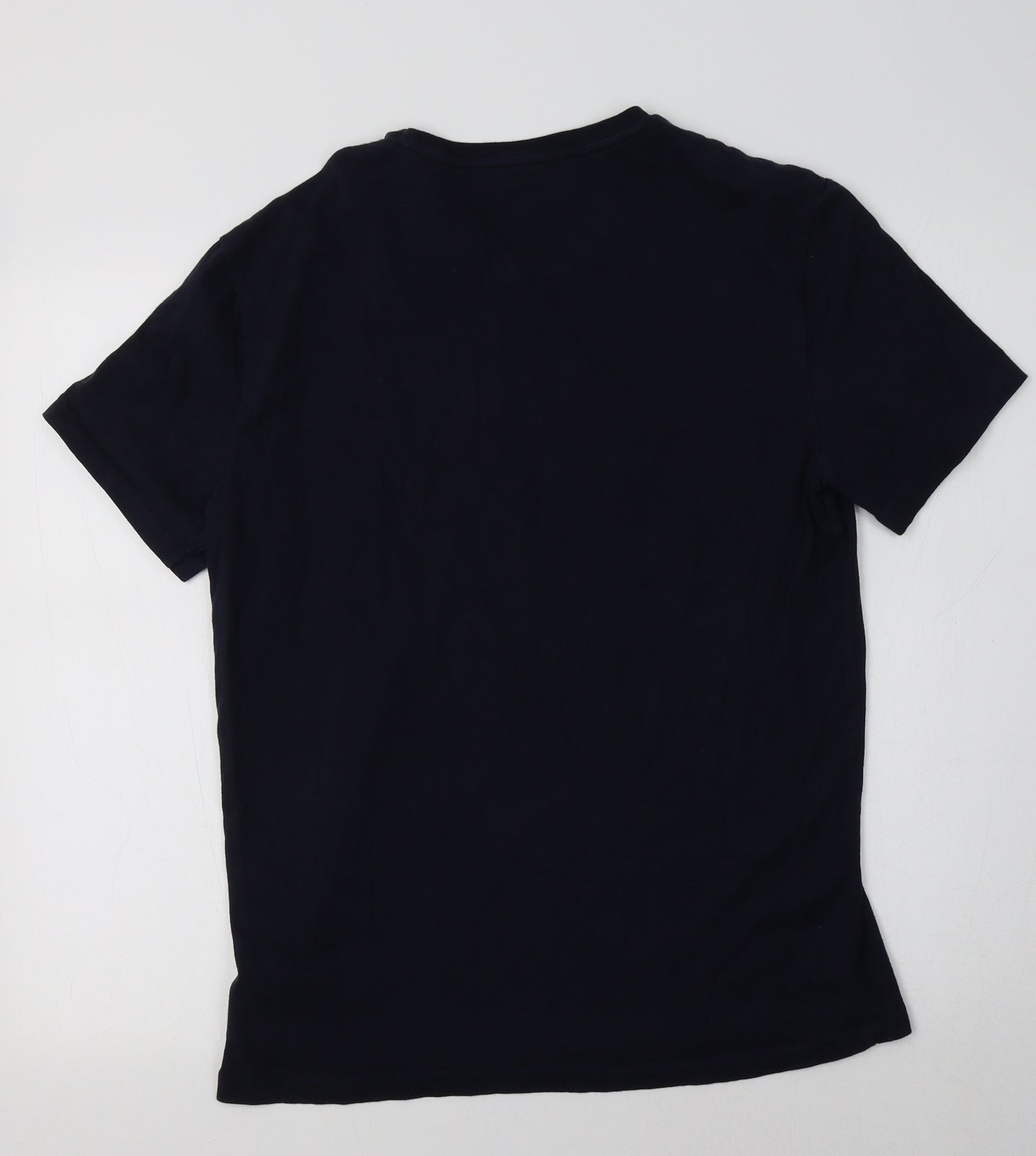 Polo Ralph Lauren Mens Blue  Cotton  T-Shirt Size M Crew Neck