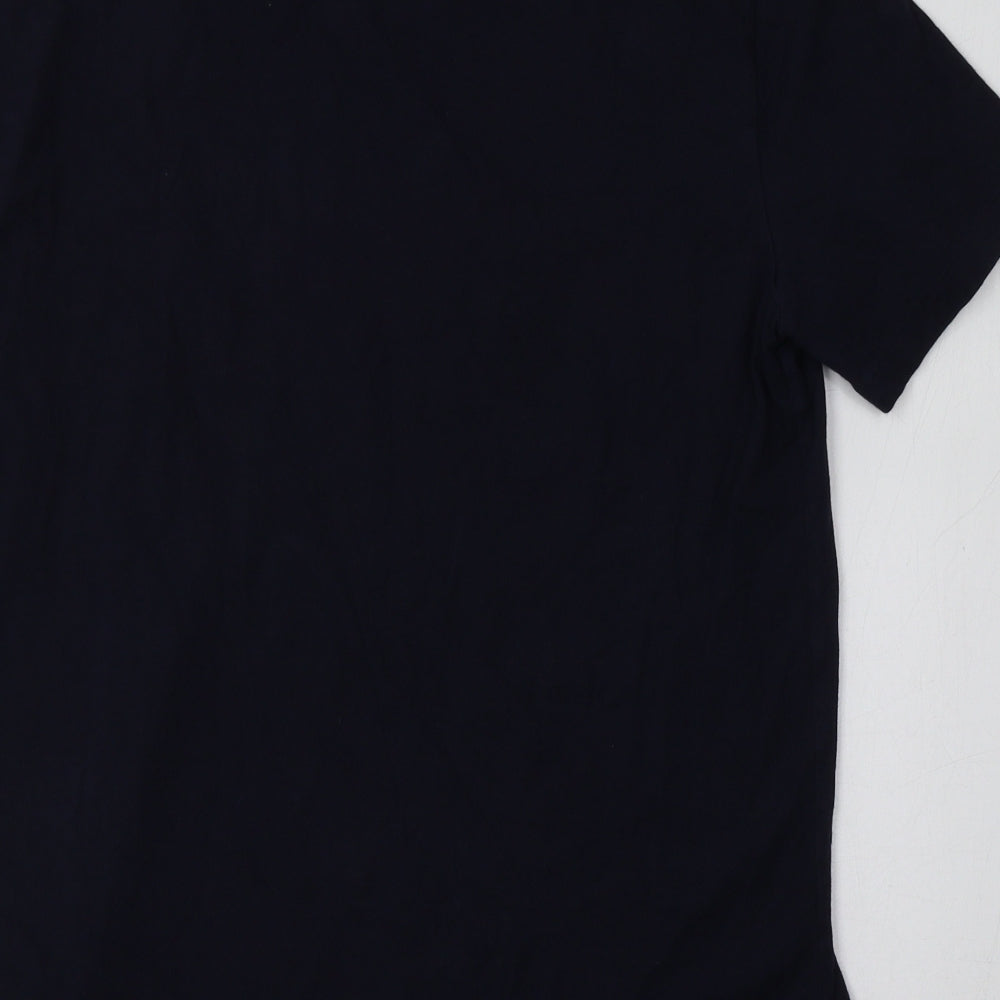 Polo Ralph Lauren Mens Blue  Cotton  T-Shirt Size M Crew Neck