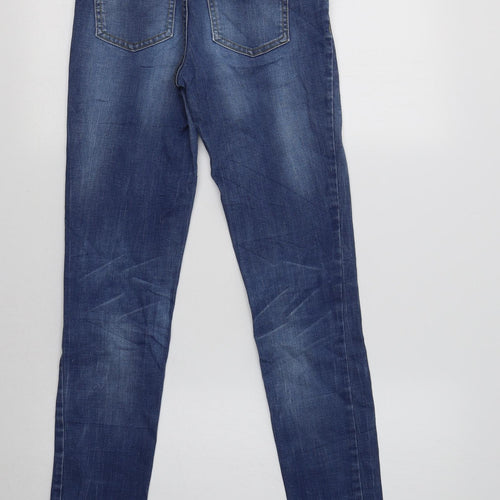 Only Womens Blue  Cotton Skinny Jeans Size 6 L27 in Regular