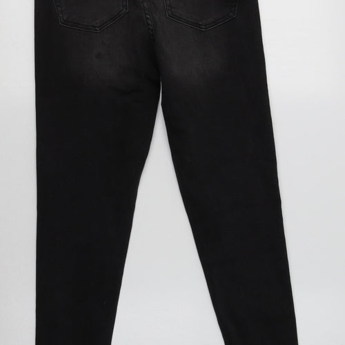 Primark Womens Black  Cotton Jegging Jeans Size 10 L27 in Regular