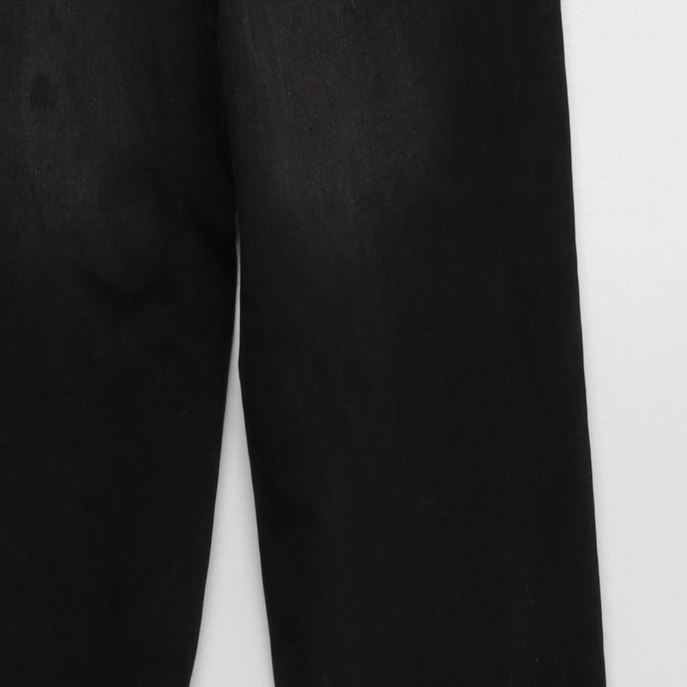 Primark Womens Black  Cotton Jegging Jeans Size 10 L27 in Regular