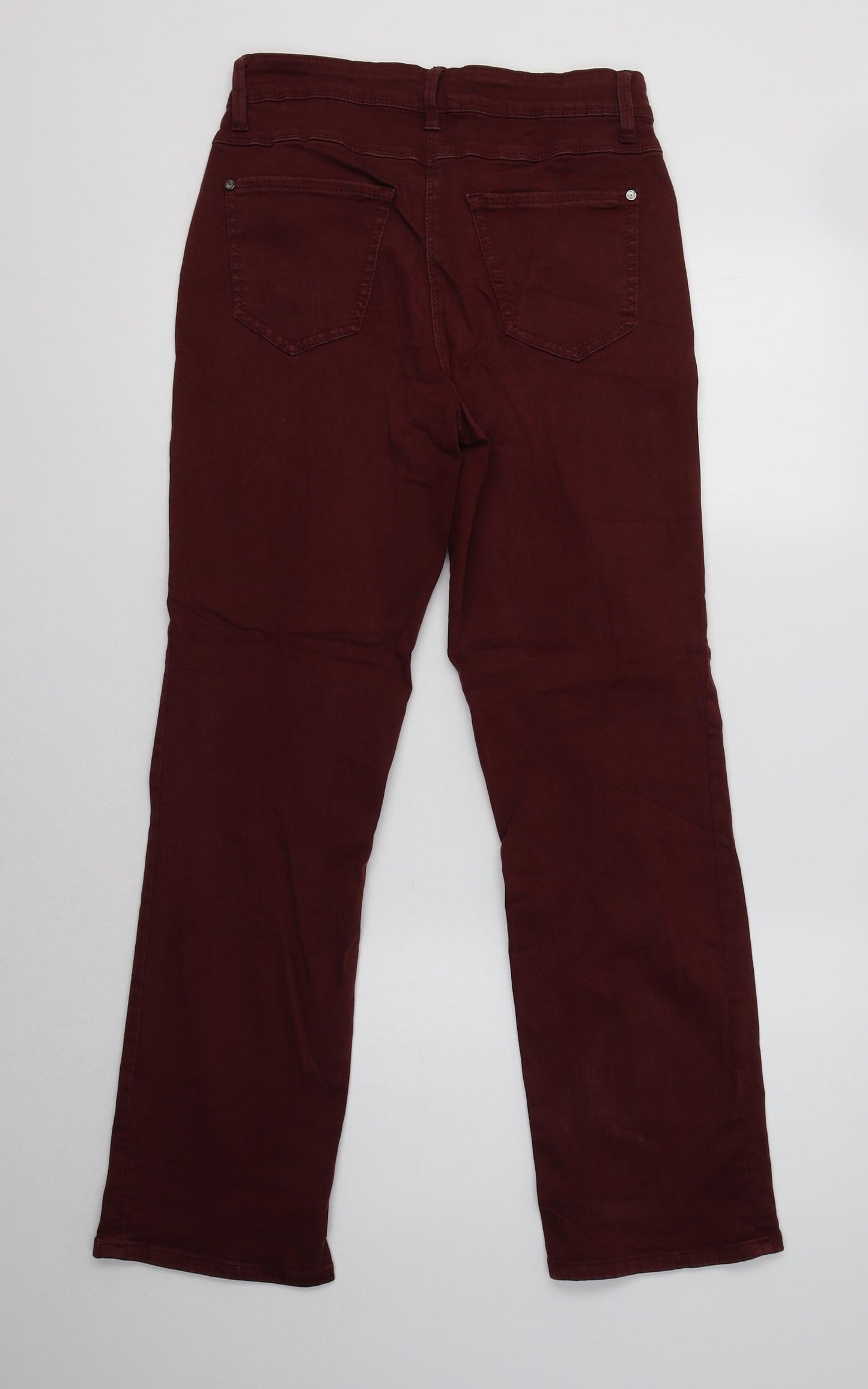 Mac Jeans Womens Purple  Cotton Bootcut Jeans Size 10 L30 in Regular