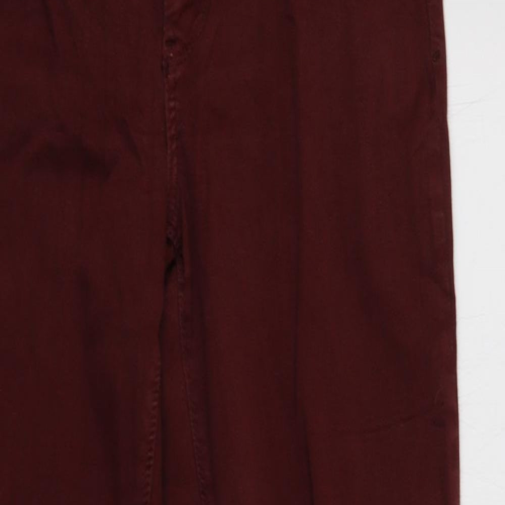 Mac Jeans Womens Purple  Cotton Bootcut Jeans Size 10 L30 in Regular